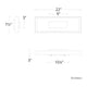 Boxie 22" LED Outdoor Wall Light