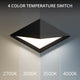 Pique 7" LED Outdoor Wall Sconce