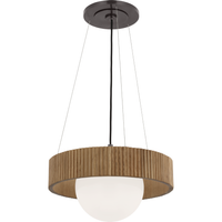 Arena 18" Ring and Globe Chandelier