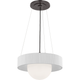 Arena 18" Ring and Globe Chandelier