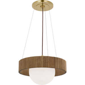 Arena 18" Ring and Globe Chandelier