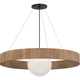 Arena 42" Ring and Globe Chandelier