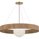 Arena 42" Ring and Globe Chandelier