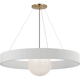 Arena 42" Ring and Globe Chandelier
