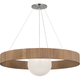 Arena 42" Ring and Globe Chandelier