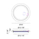 Iris 1-Light Ceiling Mount