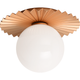 Modern Ruff 1-Light Flush Mount
