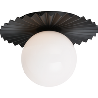 Modern Ruff 1-Light Flush Mount
