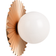 Modern Ruff 1-Light Flush Mount
