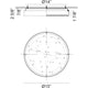 Marblestone 15" Ceiling Mount