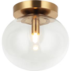 Bulbus 6.9" 1-Light Flush Mount