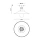 Bulstrode's Workshop 1-Light Ceiling Mount