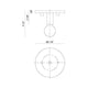 Kasa 1-Light Ceiling Mount