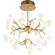 Hydragea Bloom 20-Light 20" Chandelier