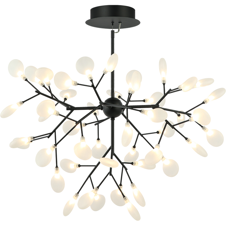 Hydragea Bloom 36-Light 36" Chandelier