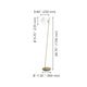 Rondo 68" Floor Lamp