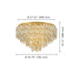 Calmeilles 31" 10-Light Flush Mount