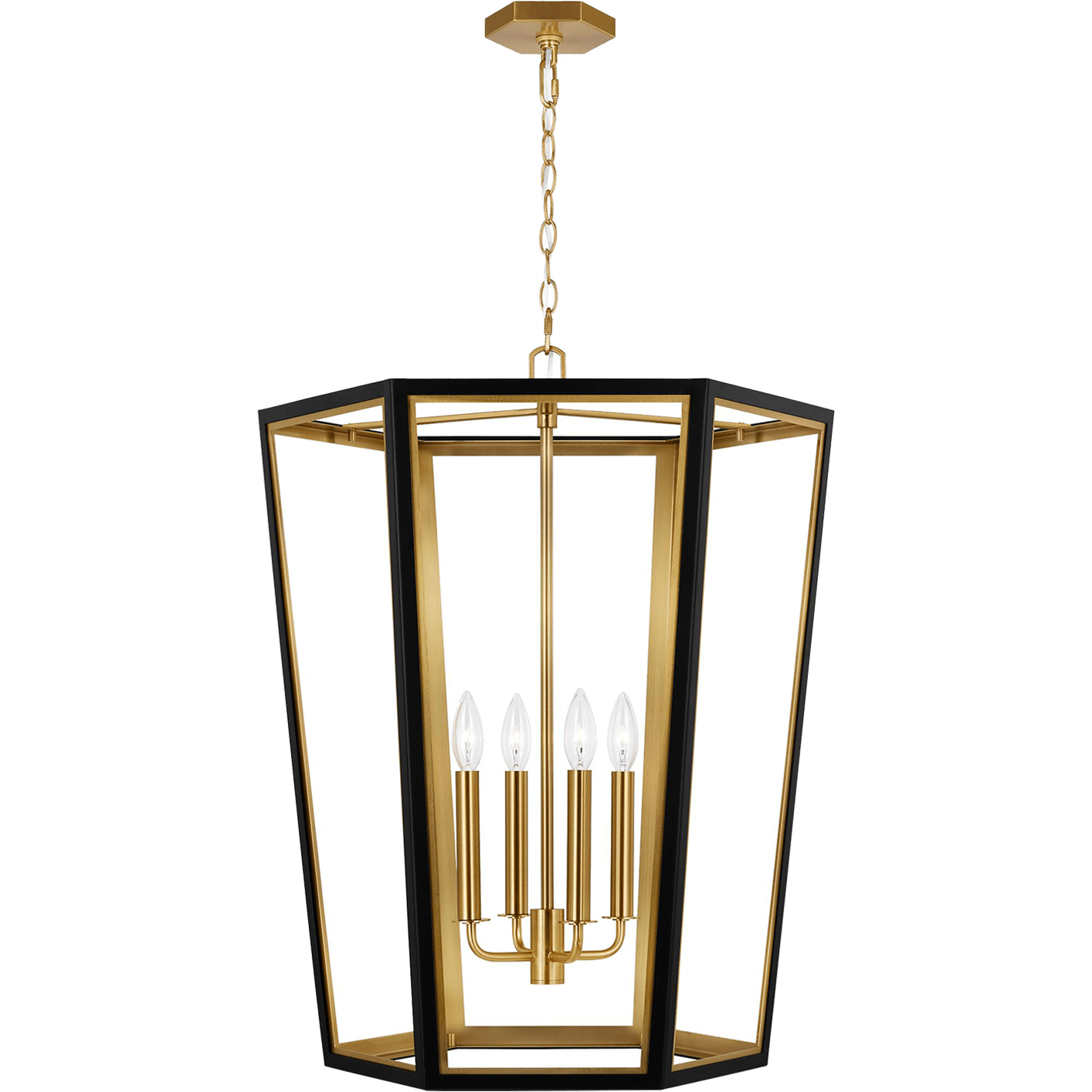 Visual Comfort Studio Collection - Curt 4-Light Medium Lantern - Lights Canada