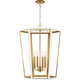 Visual Comfort Studio Collection - Curt 4-Light Medium Lantern - Lights Canada