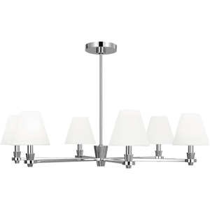 Visual Comfort Studio Collection - Paisley Six Light Large Chandelier - Lights Canada