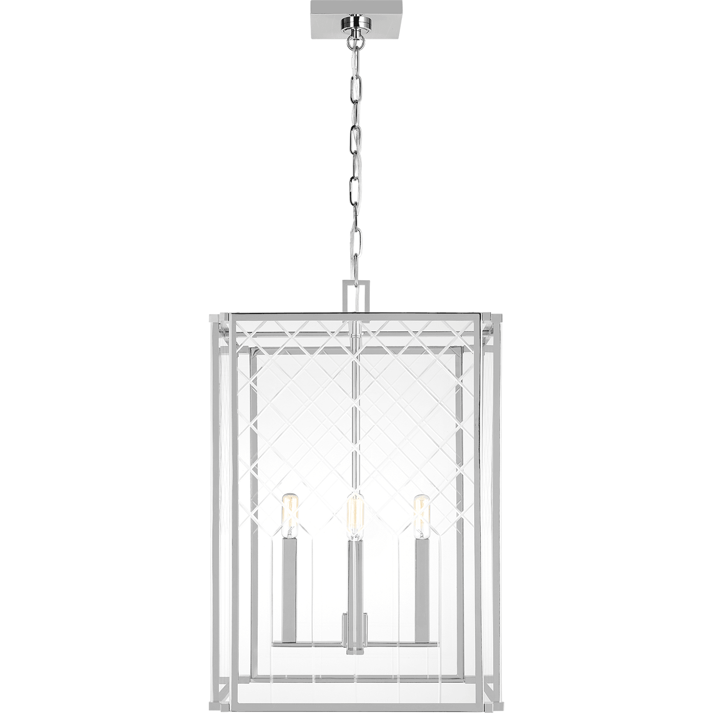 Visual Comfort Studio Collection - Erro 4-Light Medium Lantern - Lights Canada