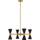 Visual Comfort Studio Collection - Albertine 8-Light XL Chandelier - Lights Canada