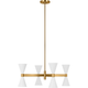 Visual Comfort Studio Collection - Albertine 8-Light XL Chandelier - Lights Canada