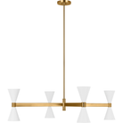 Visual Comfort Studio Collection - Albertine 8-Light Large Chandelier - Lights Canada