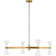 Visual Comfort Studio Collection - Albertine 8-Light Large Chandelier - Lights Canada
