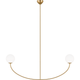 Galassia Grand Linear Chandelier