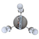 Benson 3-Light Semi Flush