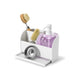 Sling Sink Caddy and Soap Pump