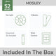 Mosley Outdoor Fan 52"