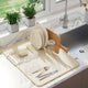 UDry Dish Rack with Drying Mat