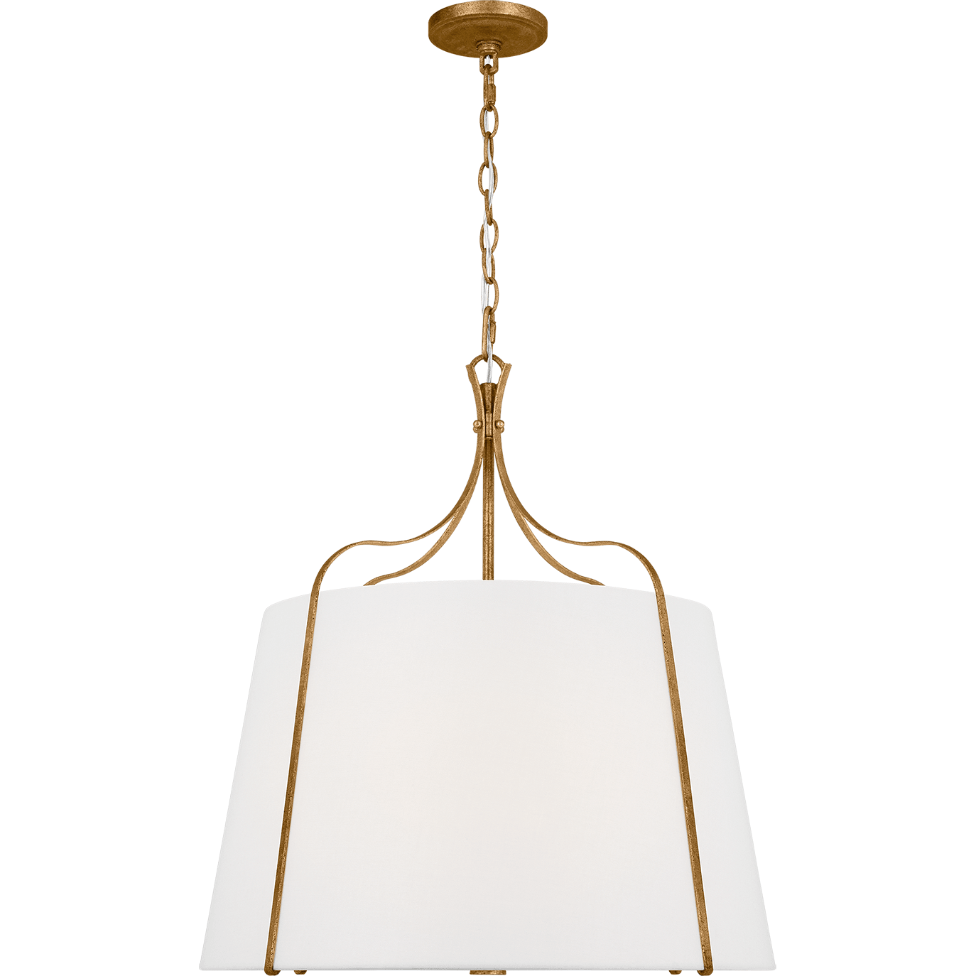 Visual Comfort Studio Collection - Leander 4-Light Large Hanging Shade - Lights Canada