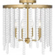 Apelle 4-Light Semi Flush Mount