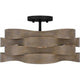Appleton 2-Light Semi Flush Mount