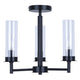 Benson 3-Light Semi Flush