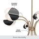 Kichler - Arcus 45.5" 8-Light Chandelier - Lights Canada