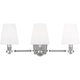 Visual Comfort Studio Collection - Paisley Three Light Vanity - Lights Canada