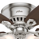 Builder Low Profile Fan with Light 52"