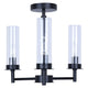 Benson 3-Light Semi Flush