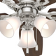 Builder Low Profile Fan with Light 52"