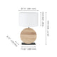 Contessore 25" Round Table Lamp