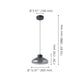 Sarnarra 1-Light 3CCT LED Pendant