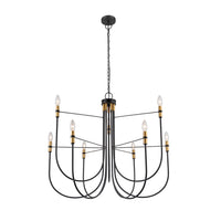 Foundry 9-Light Chandelier