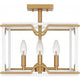 Brinkman 4-Light Semi Flush Mount