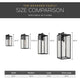 Branner 24" 1-Light Outdoor Wall Light