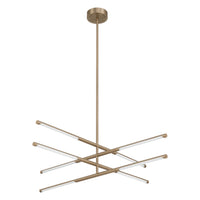Overture 36" 8-Light 5CCT LED Chandelier