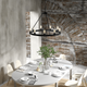 Saddlewood 9-Light Chandelier